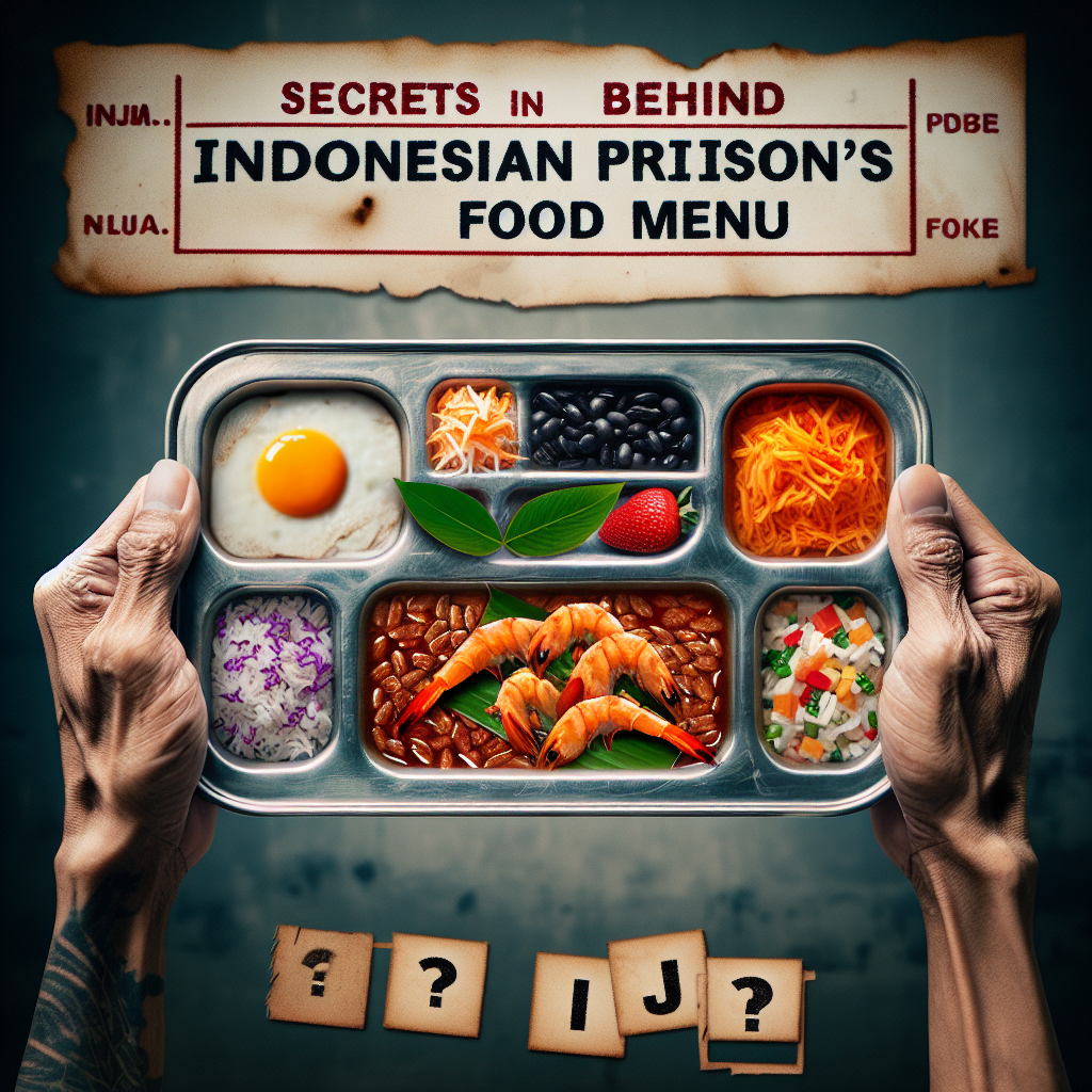 Rahasia di Balik Menu Makanan Penjara Indonesia yang Jarang Diketahui