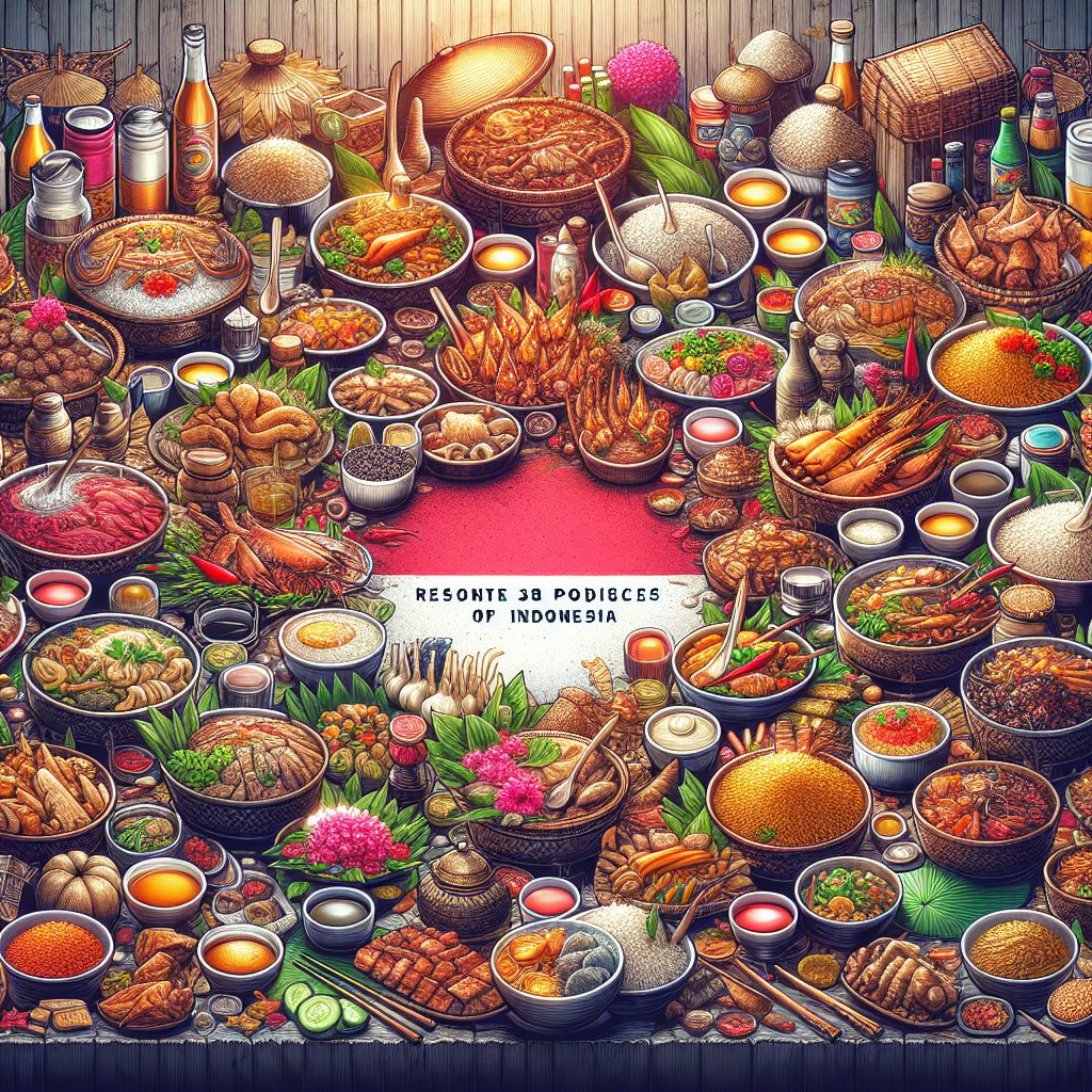 Pesona Kuliner Nusantara: Menjelajah Makanan Khas 38 Provinsi di Indonesia