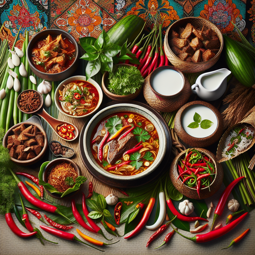 Eksplorasi Kelezatan Makanan Pedas Indonesia Menggugah Selera