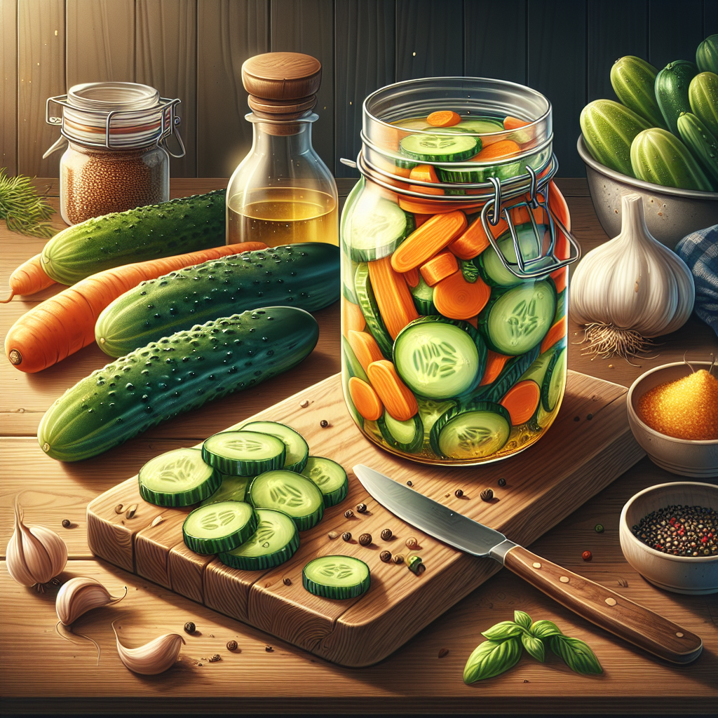 Resep Acar Timun Wortel dengan Cita Rasa Segar dan Nikmat