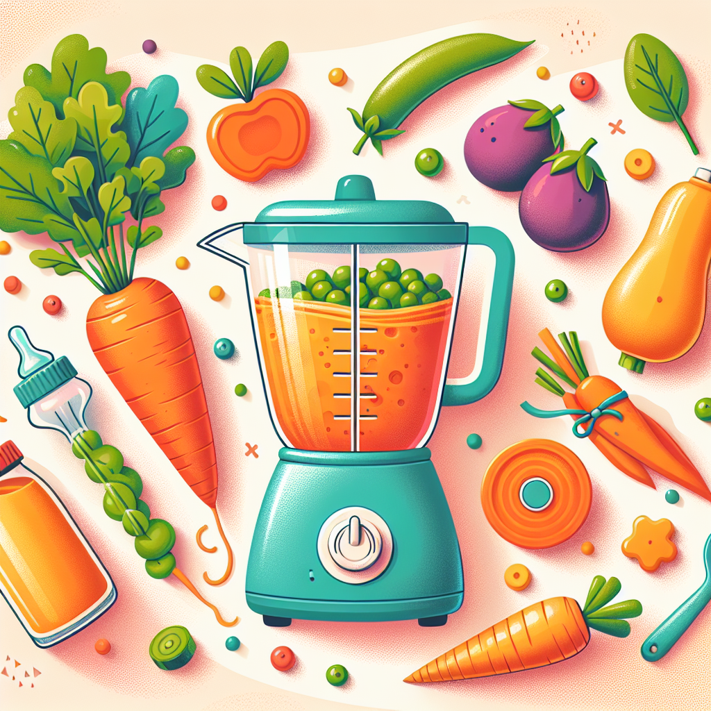 Resep MPASI 6 Bulan: Kreasi Puree Sayuran Bergizi untuk Si Kecil